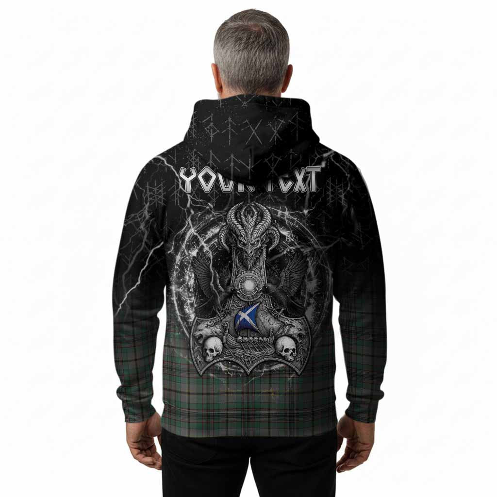 Craig Tartan Crest Hoodie Celtic Odin's Raven Legacy