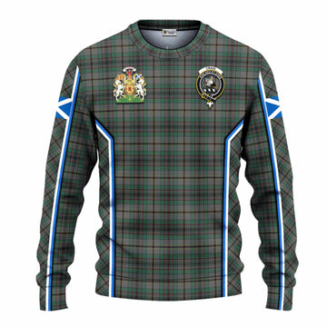 Craig Tartan Crest Knitted Sweater Scotland Coat of Arm Flag Style - Tartan Vibes Clothing