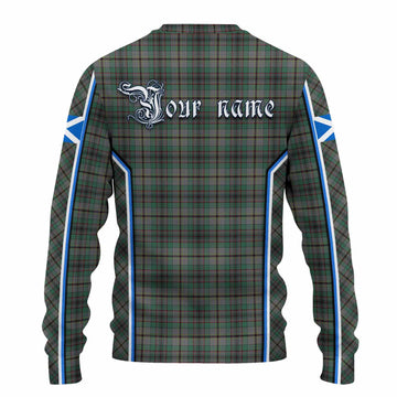 Craig Tartan Crest Knitted Sweater Scotland Coat of Arm Flag Style - Tartan Vibes Clothing