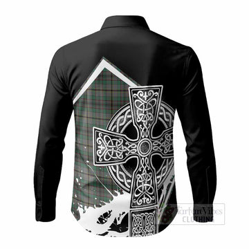 Craig Tartan Crest Long Sleeve Button Shirts Scottish Celtic Cross Heritage