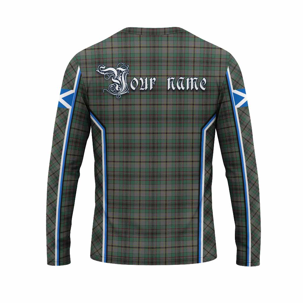 Craig Tartan Crest Long Sleeve T-Shirt Scotland Coat of Arm Flag Style - Tartan Vibes Clothing