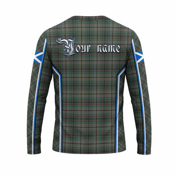 Craig Tartan Crest Long Sleeve T-Shirt Scotland Coat of Arm Flag Style - Tartan Vibes Clothing