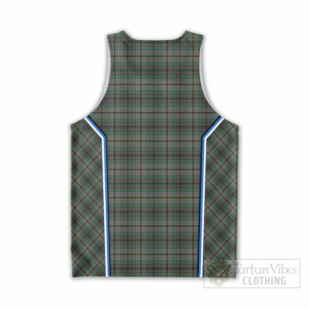 Craig Tartan Crest Men Tank Top Scotland Coat of Arm Flag Style - Tartan Vibes Clothing