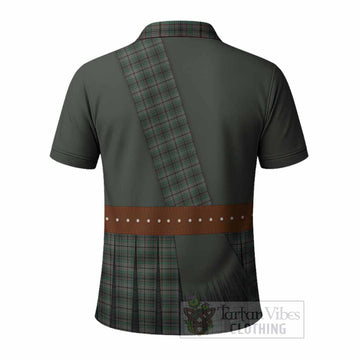 Craig Tartan Crest Polo Shirt Kilt Costume Style