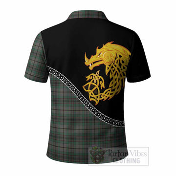 Craig Tartan Crest Polo Shirt Legendary Dragon Knot Half Style