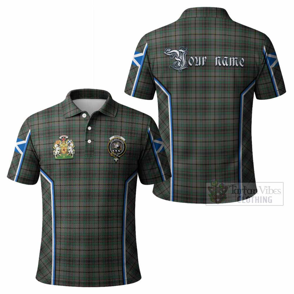 Craig Tartan Crest Polo Shirt Scotland Coat of Arm Flag Style - Tartan Vibes Clothing