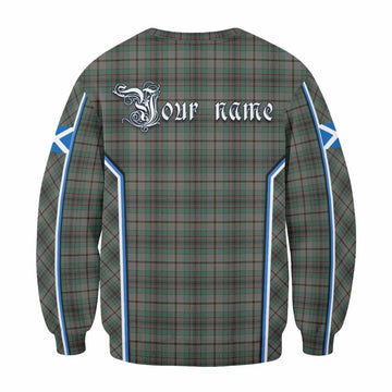 Craig Tartan Crest Sweatshirt Scotland Coat of Arm Flag Style