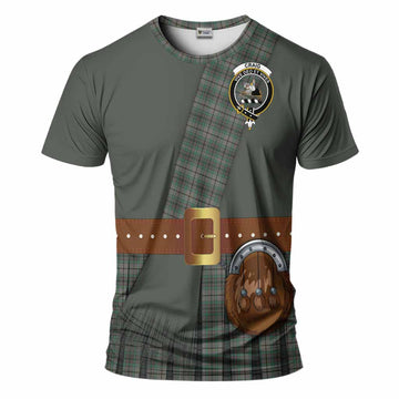 Craig Tartan Crest T-Shirt Kilt Costume Style