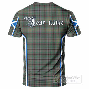 Craig Tartan Crest T-shirt Scotland Coat of Arm Flag Style