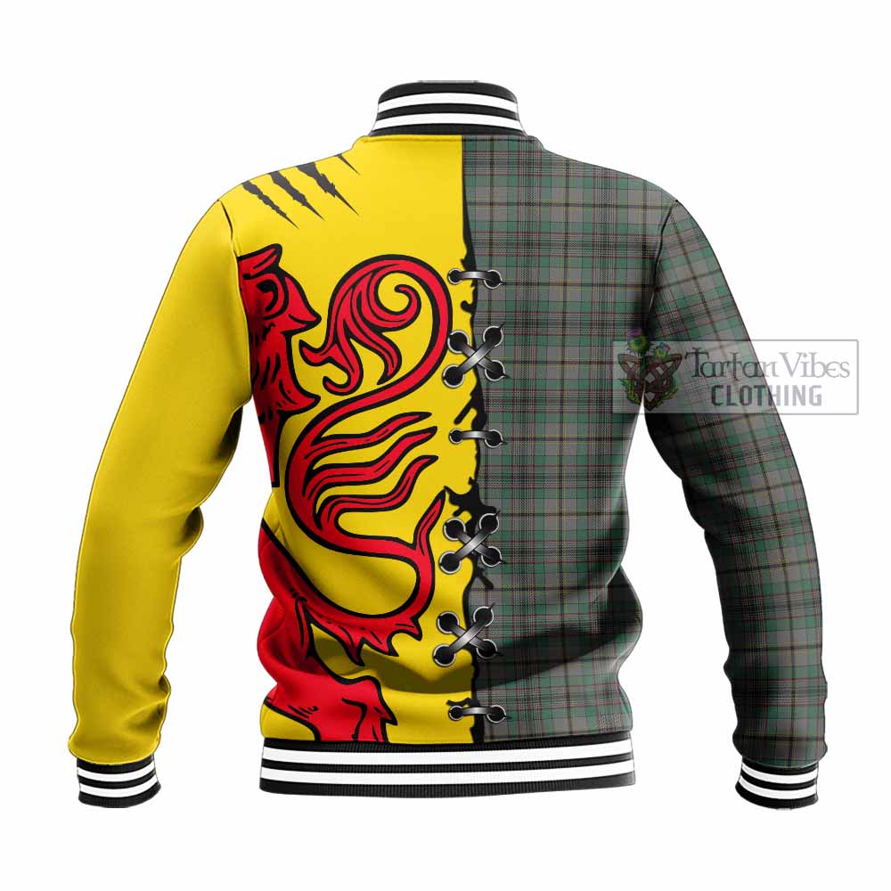Craig Tartan Family Crest Baseball Jacket Lion Rampant Honor - Tartan Vibes Clothing