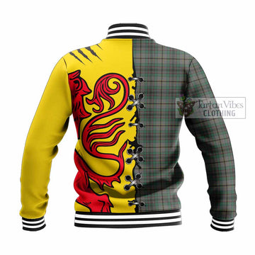 Craig Tartan Family Crest Baseball Jacket Lion Rampant Honor