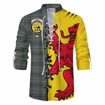 Craig Tartan Family Crest Ghillie Kilt Shirt Lion Rampant Honor