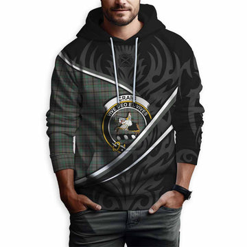 Craig Tartan Family Crest Hoodie Celtic Scottish Thistle Floral