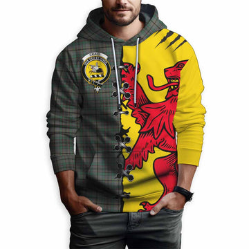 Craig Tartan Family Crest Hoodie Lion Rampant Honor