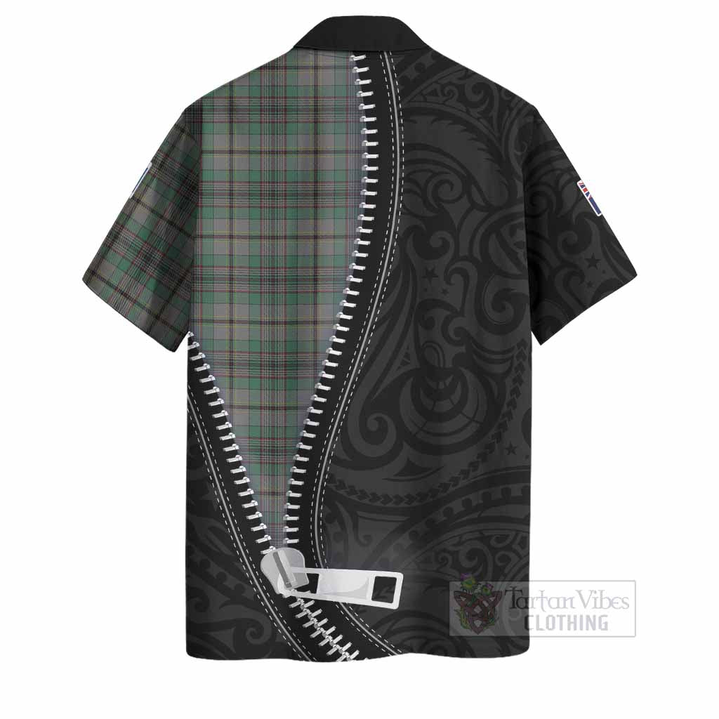 Craig Tartan Hawaiian Shirt New Zealand Pattern Unique Zipper Stylized