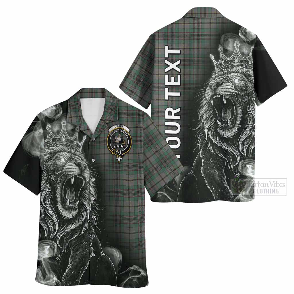 Craig Tartan Hawaiian Shirt Roaring Lion Heritage