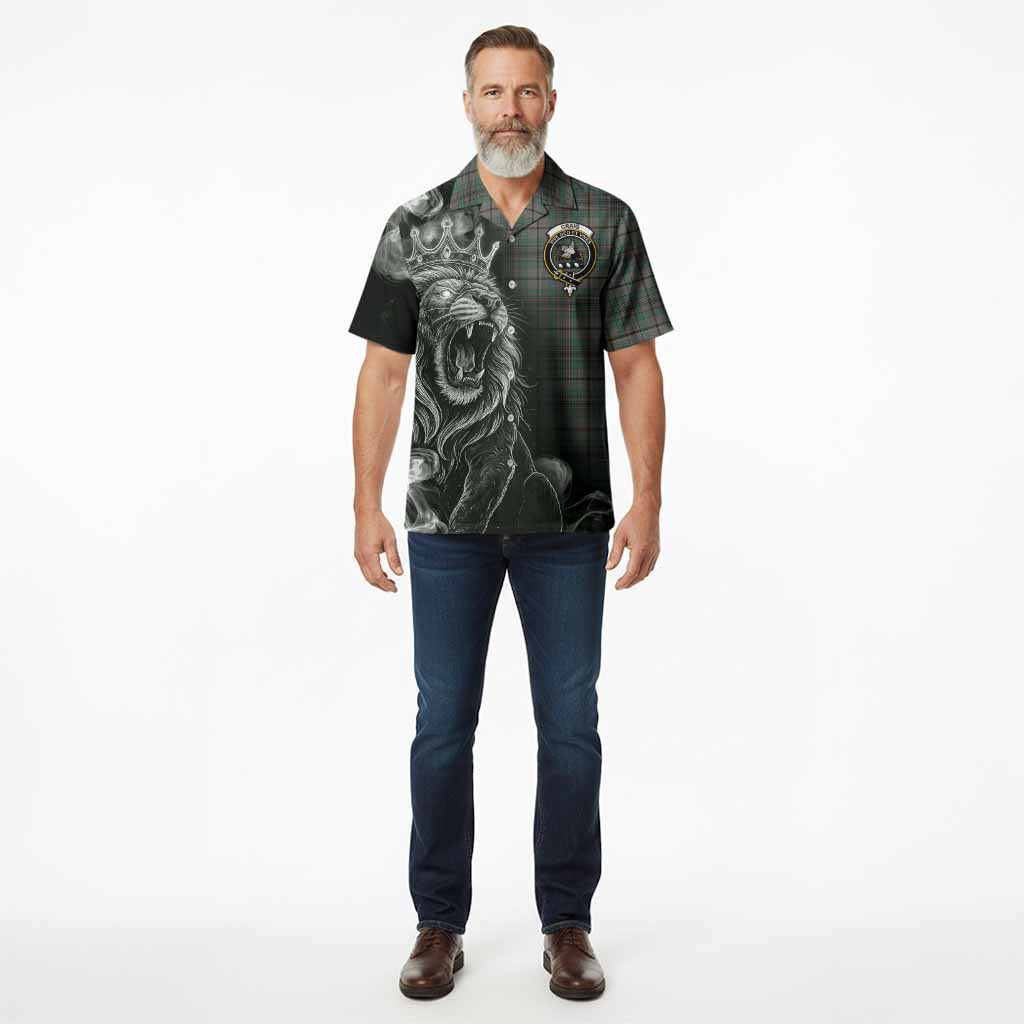 Craig Tartan Hawaiian Shirt Roaring Lion Heritage