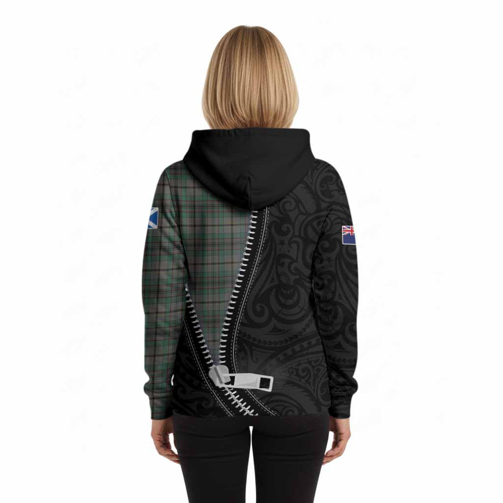 Craig Tartan Hoodie New Zealand Pattern Unique Zipper Stylized