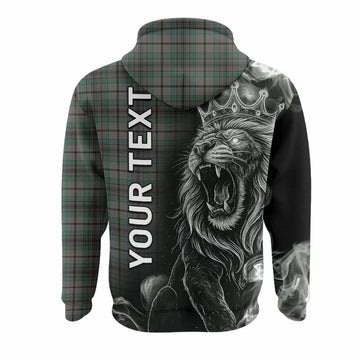 Craig Tartan Hoodie Roaring Lion Heritage