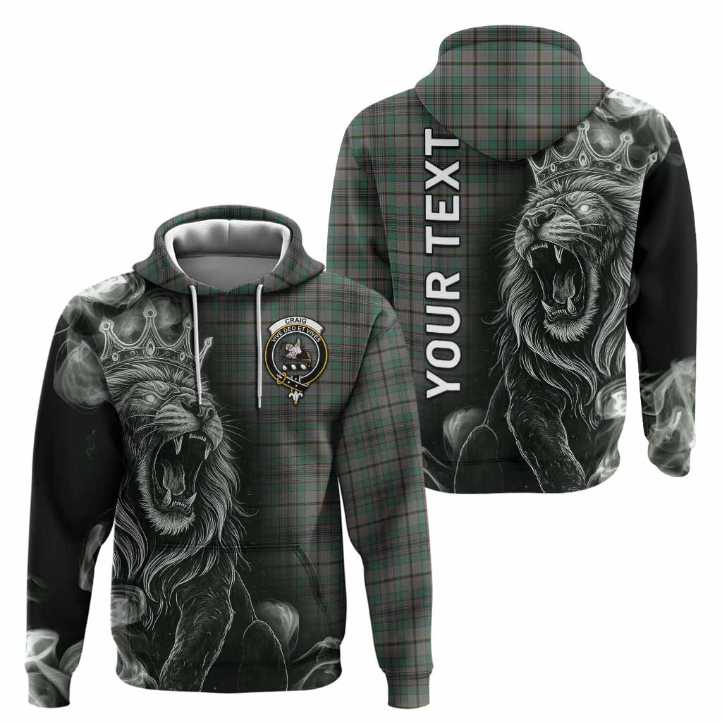 Craig Tartan Hoodie Roaring Lion Heritage