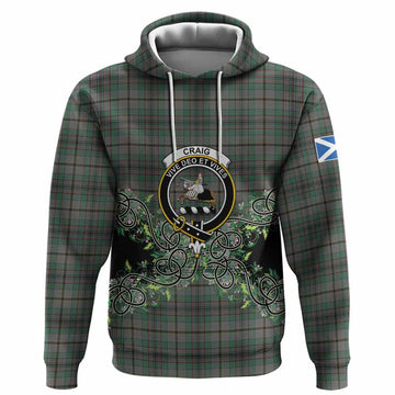 Craig Tartan Hoodie Thistle Scottish Spirit