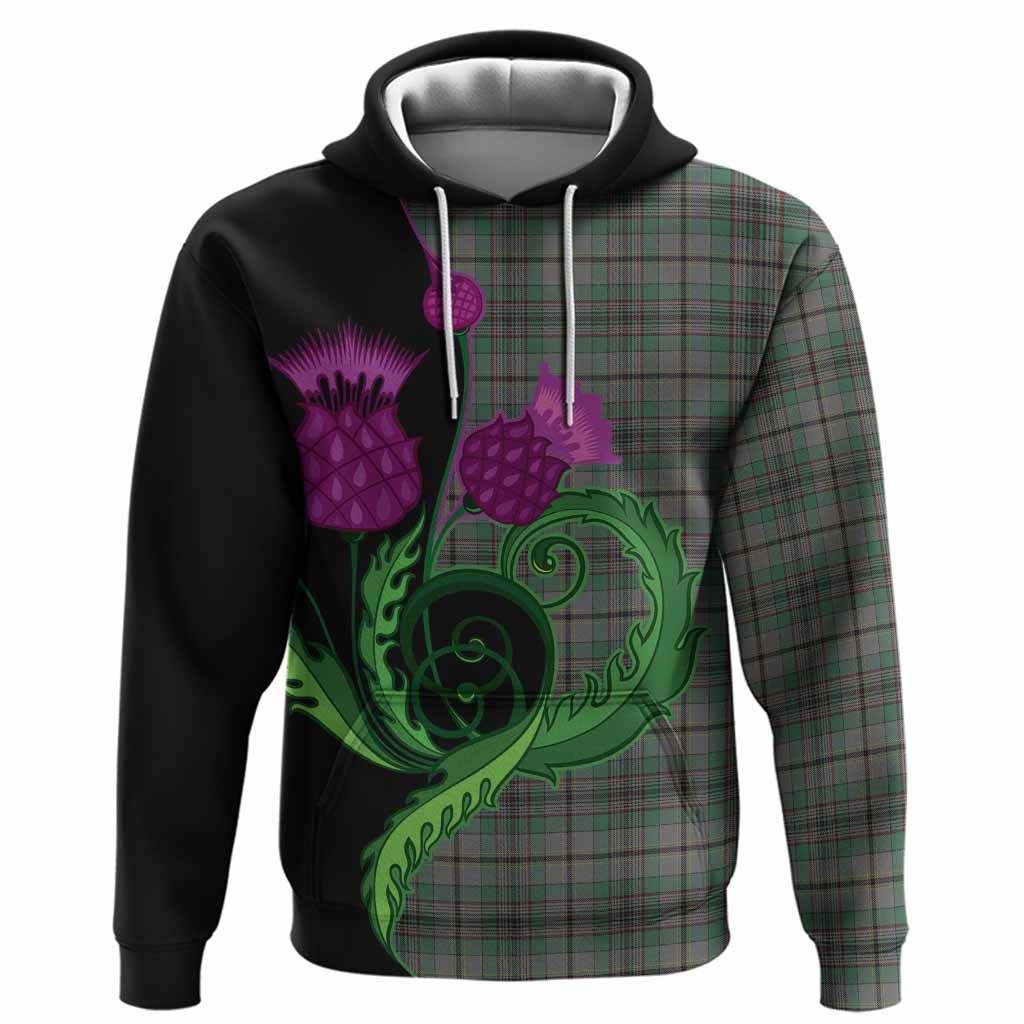 Craig Tartan Hoodie Traditional Scottish Thistle