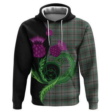Craig Tartan Hoodie Traditional Scottish Thistle