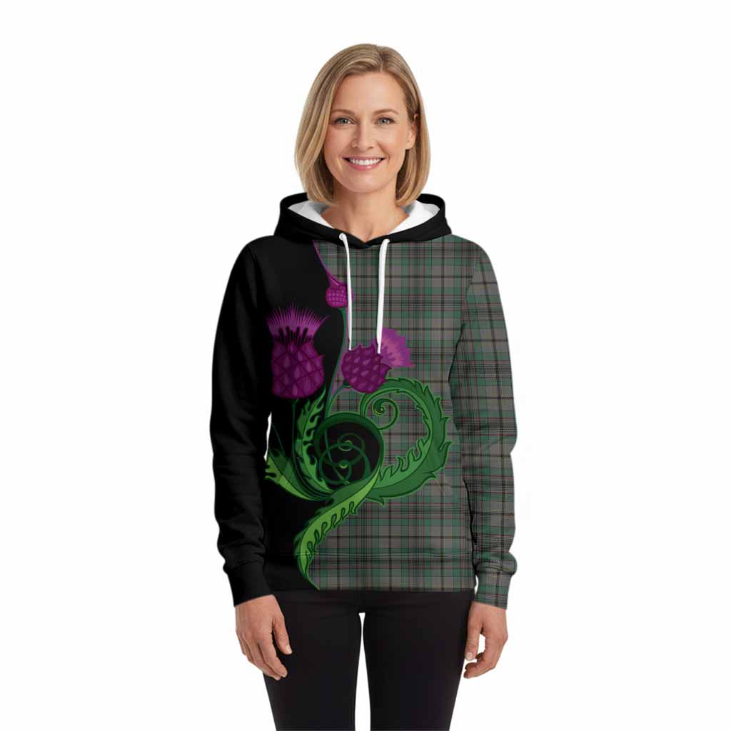 Craig Tartan Hoodie Traditional Scottish Thistle