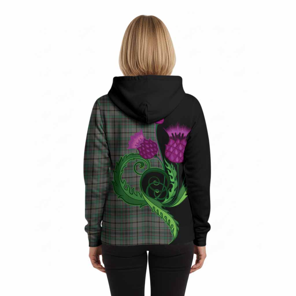 Craig Tartan Hoodie Traditional Scottish Thistle