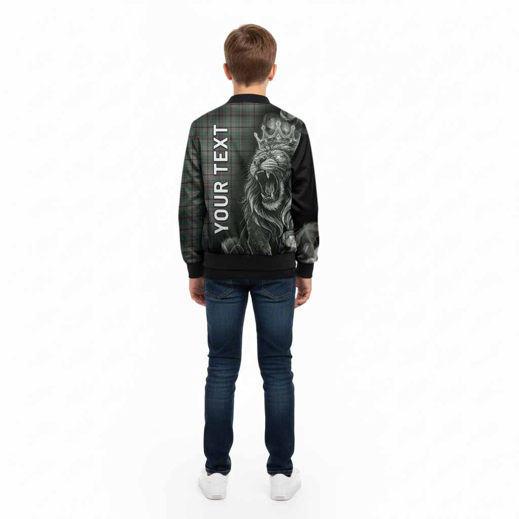 Craig Tartan Kid Bomber Jacket Roaring Lion Heritage
