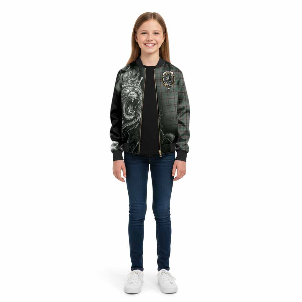 Craig Tartan Kid Bomber Jacket Roaring Lion Heritage