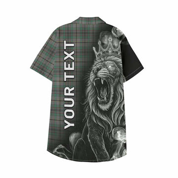 Craig Tartan Kid Hawaiian Shirt Roaring Lion Heritage