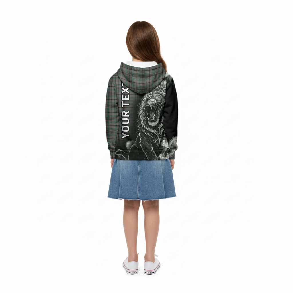 Craig Tartan Kid Hoodie Roaring Lion Heritage