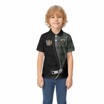 Craig Tartan Kid Polo Shirt New Zealand Pattern Unique Zipper Stylized