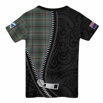 Craig Tartan Kid T-shirt New Zealand Pattern Unique Zipper Stylized