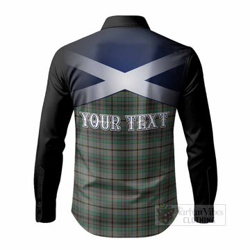 Craig Tartan Long Sleeve Button Shirts Alba Gu Brath Unicorn Crest