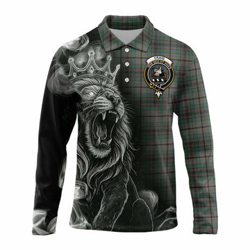 Craig Tartan Long Sleeve Polo Shirt Roaring Lion Heritage
