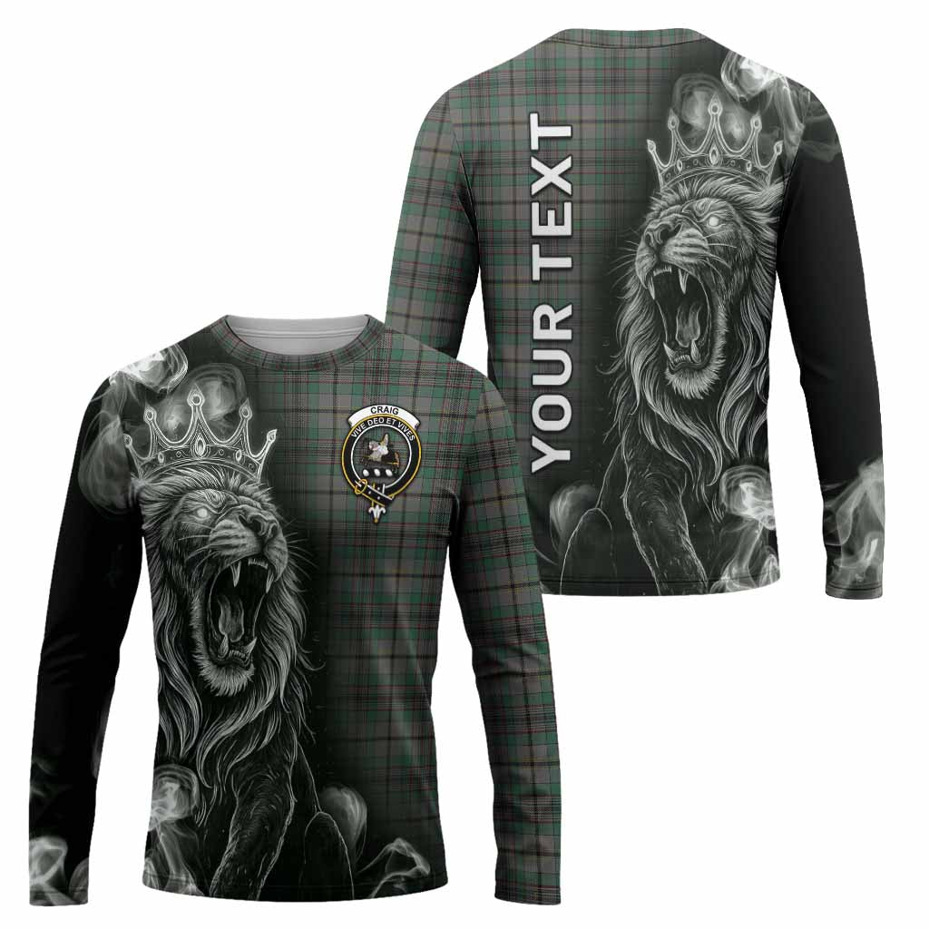 Craig Tartan Long Sleeve T-Shirt Roaring Lion Heritage