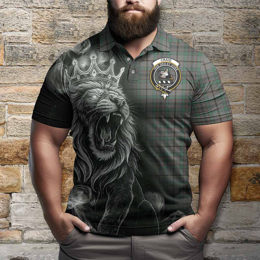 Craig Tartan Polo Shirt Roaring Lion Heritage