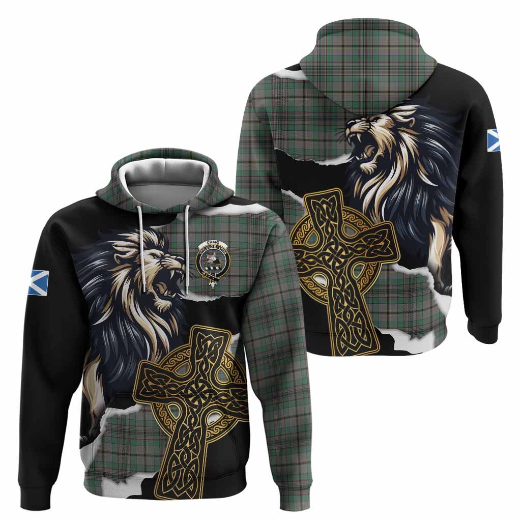 Craig Tartan Scottish Hoodie Lion Celtic Heritage