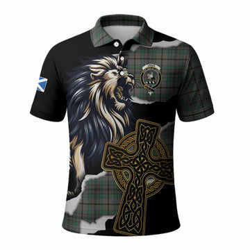 Craig Tartan Scottish Polo Shirt Lion Celtic Heritage