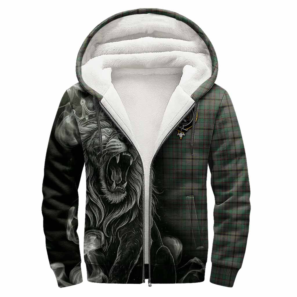 Craig Tartan Sherpa Hoodie Roaring Lion Heritage
