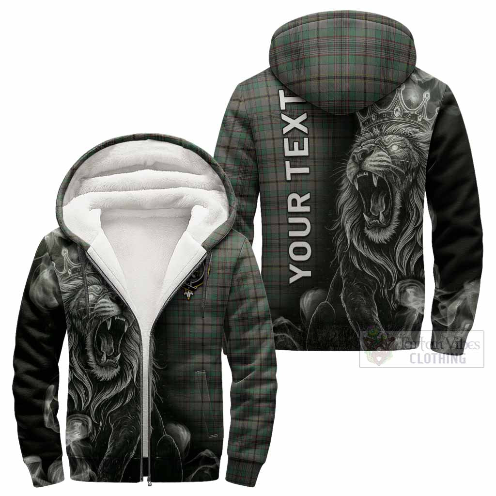 Craig Tartan Sherpa Hoodie Roaring Lion Heritage