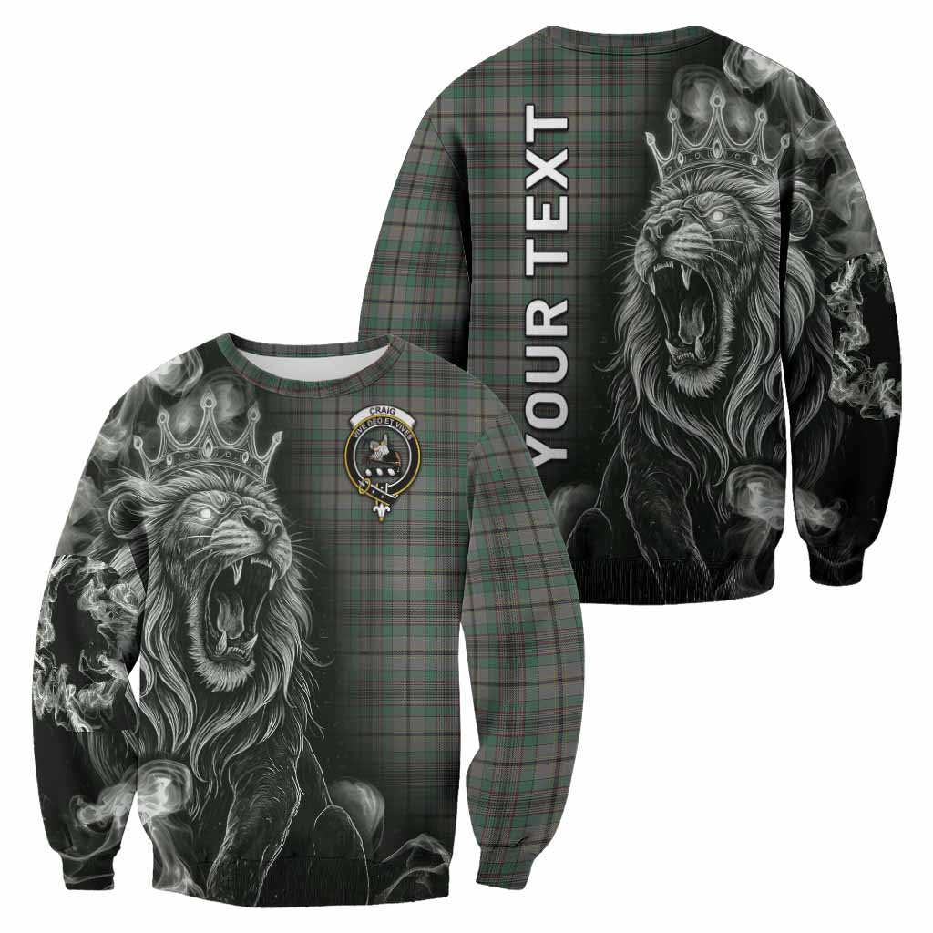 Craig Tartan Sweatshirt Roaring Lion Heritage