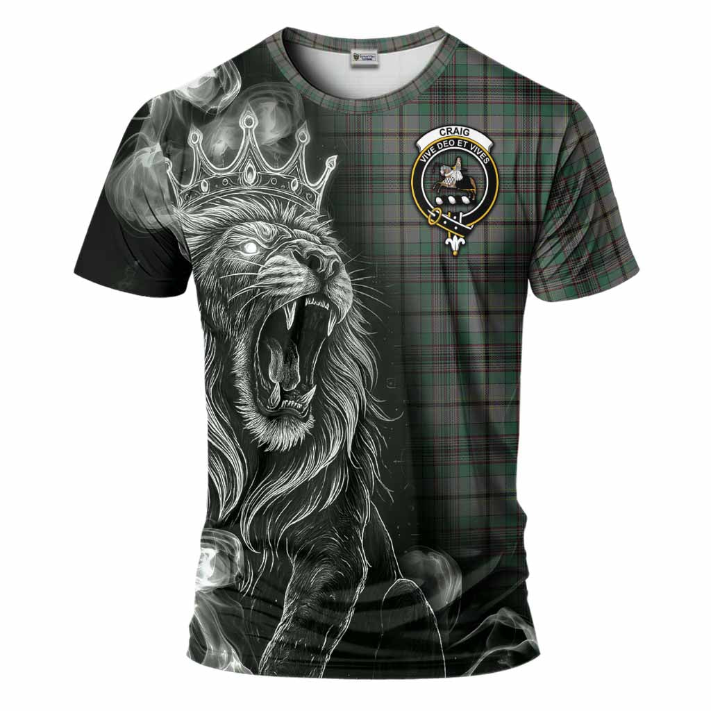 Craig Tartan T-Shirt Roaring Lion Heritage
