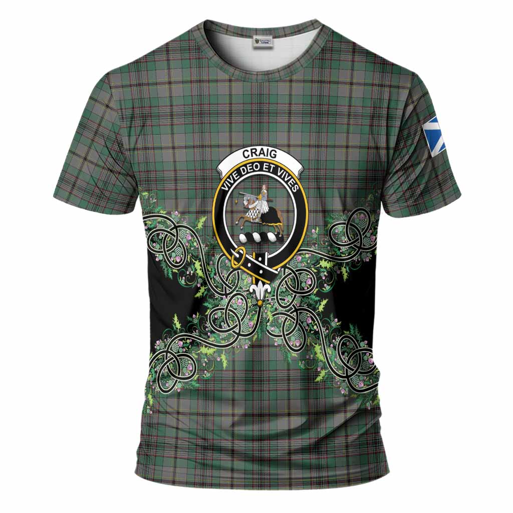 Craig Tartan T-Shirt Thistle Scottish Spirit
