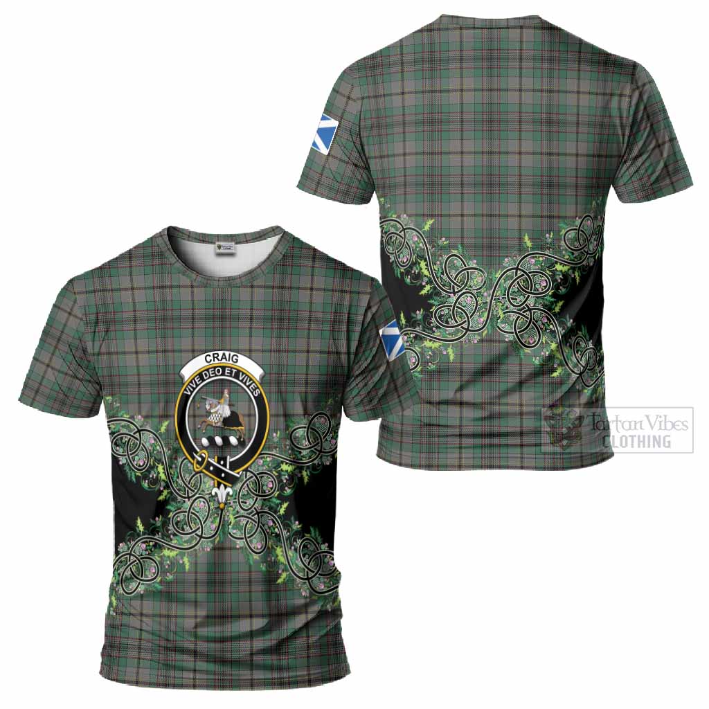 Craig Tartan T-Shirt Thistle Scottish Spirit
