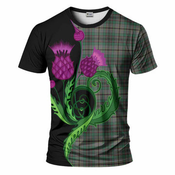 Craig Tartan T-Shirt Traditional Scottish Thistle