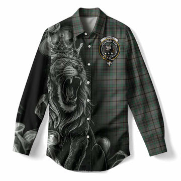 Craig Tartan Women Casual Shirt Roaring Lion Heritage