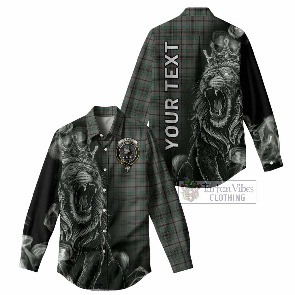 Craig Tartan Women Casual Shirt Roaring Lion Heritage
